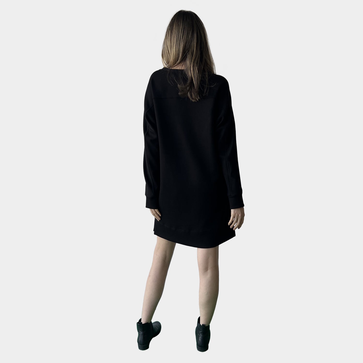 AM022110 SIDE POCKET CASUAL DRESS (SALE)