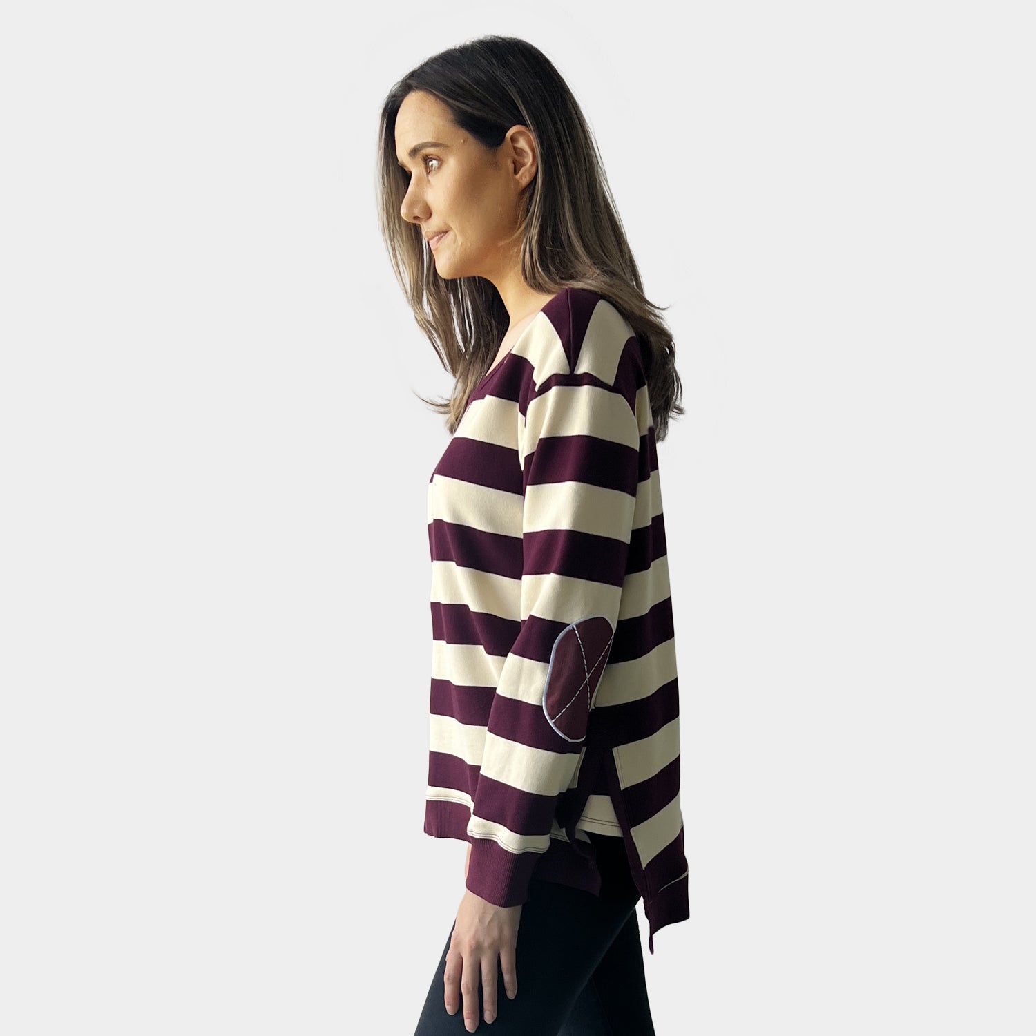AM022115-1BURGUNDY STRIPE
