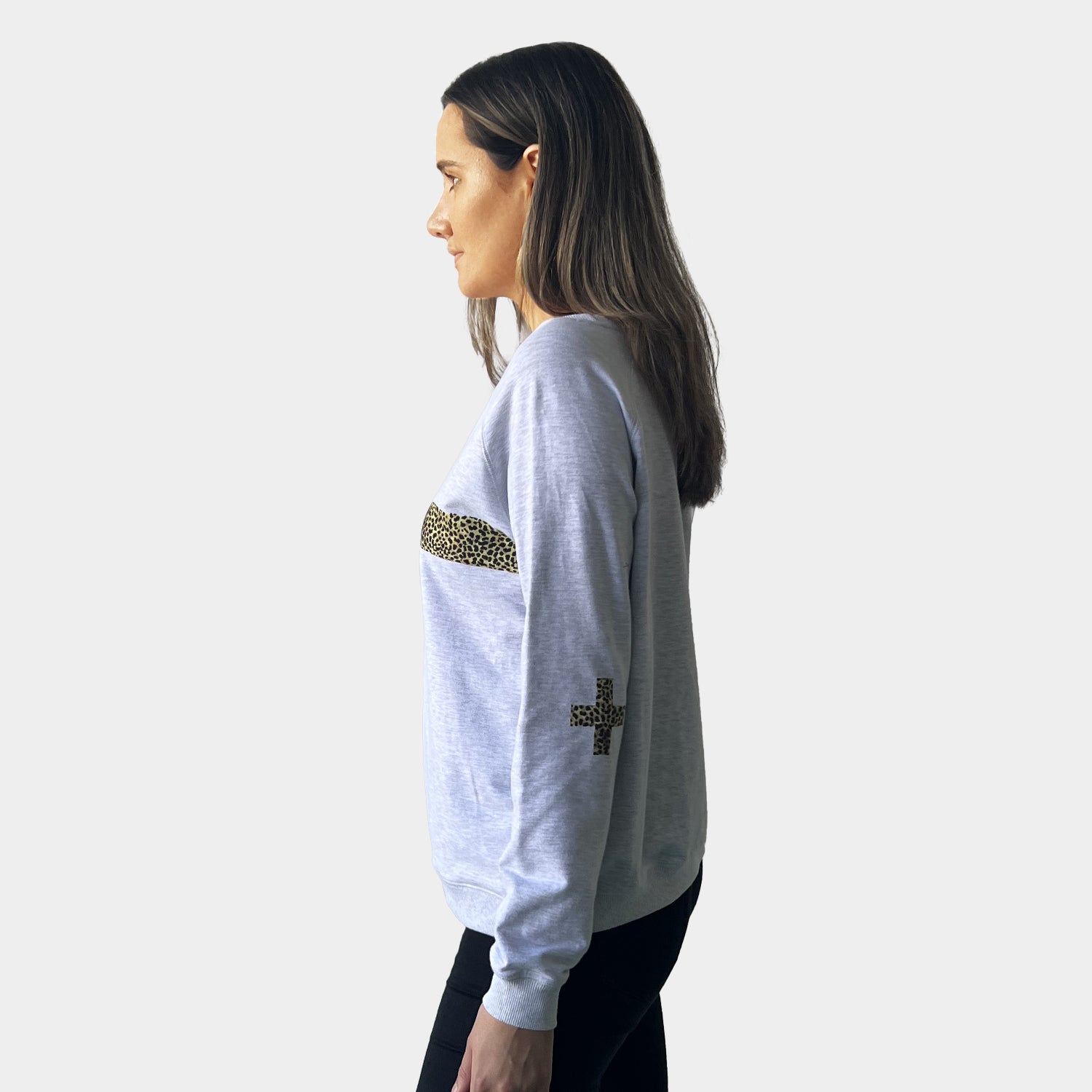 AM02358 LEOPARD&CROSS PRINT