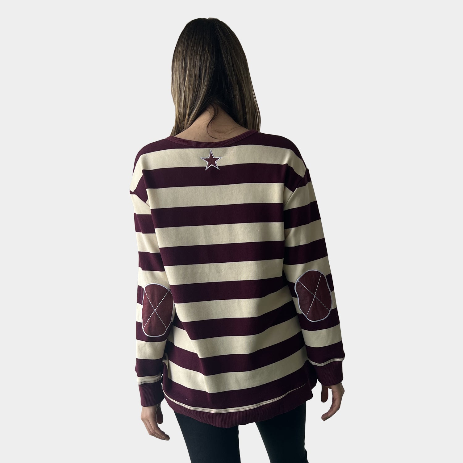 AM022115-1BURGUNDY STRIPE