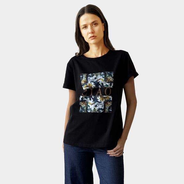 AM24065 CIAO PRINT TEE