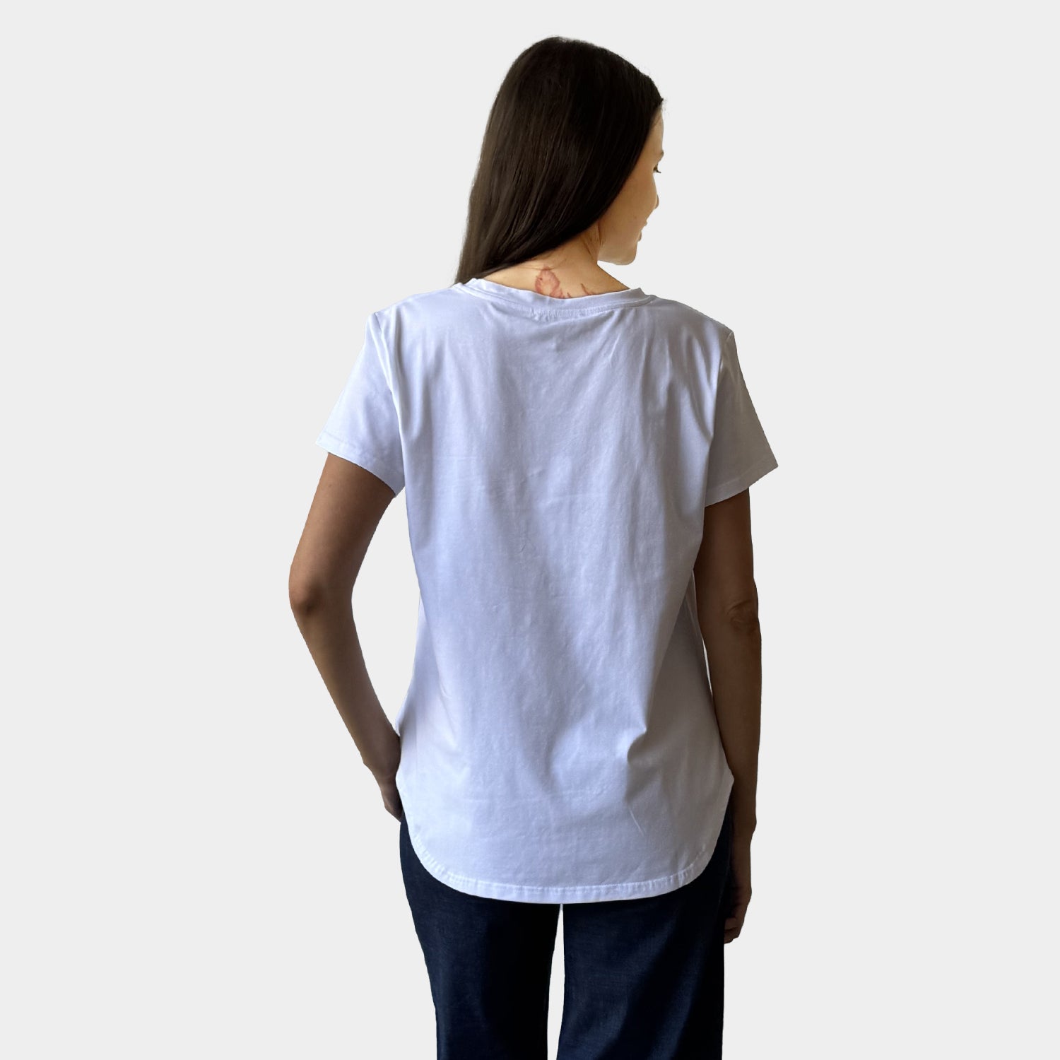 AM24063 MULTI STAR PRINT TEE