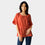 AM023012 FLEXIBLE WAIST 100%LINEN TOP