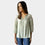AM02398 LACE TRIM  SLEEVE TOP