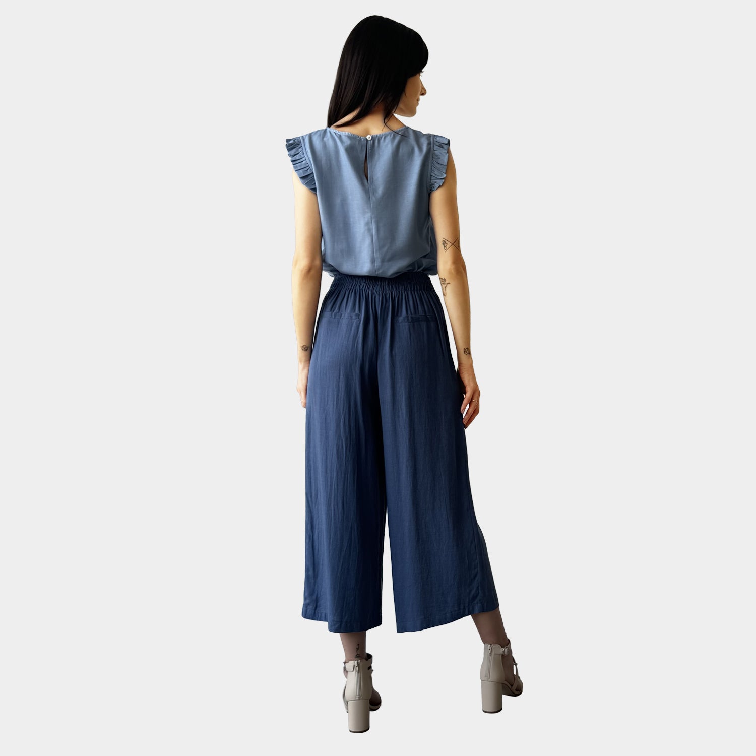 AM01018 LINEN COTTON PANT (SALE)