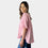 AM02497 GINGHAM LINEN COTTON TOP