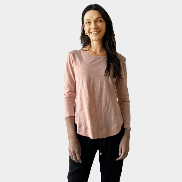 AM022117 RELAX ROUND NECK TOP (SALE)