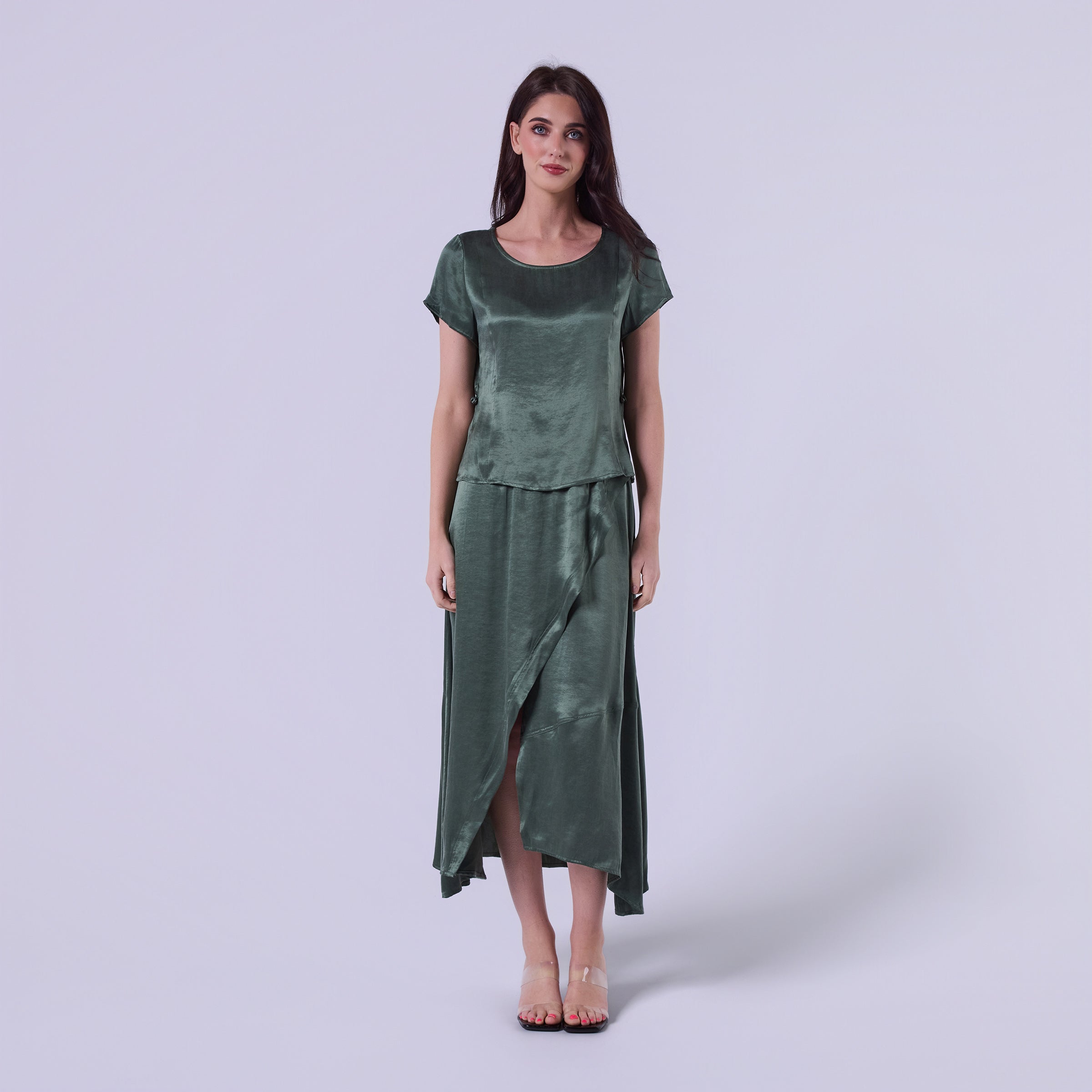 AF00001 TOP & AF00002 SKIRT  CLASSIC SET