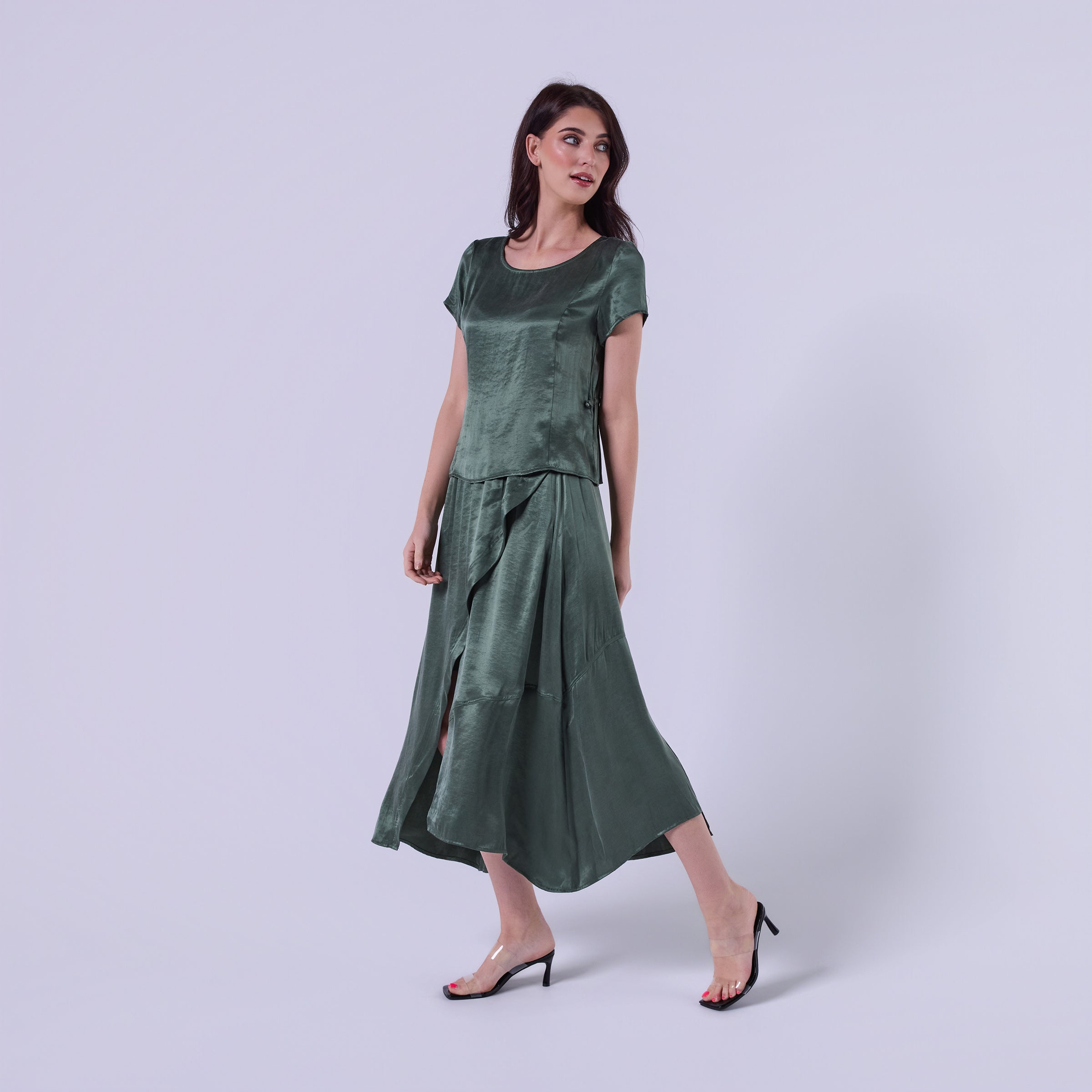 AF00001 TOP & AF00002 SKIRT  CLASSIC SET