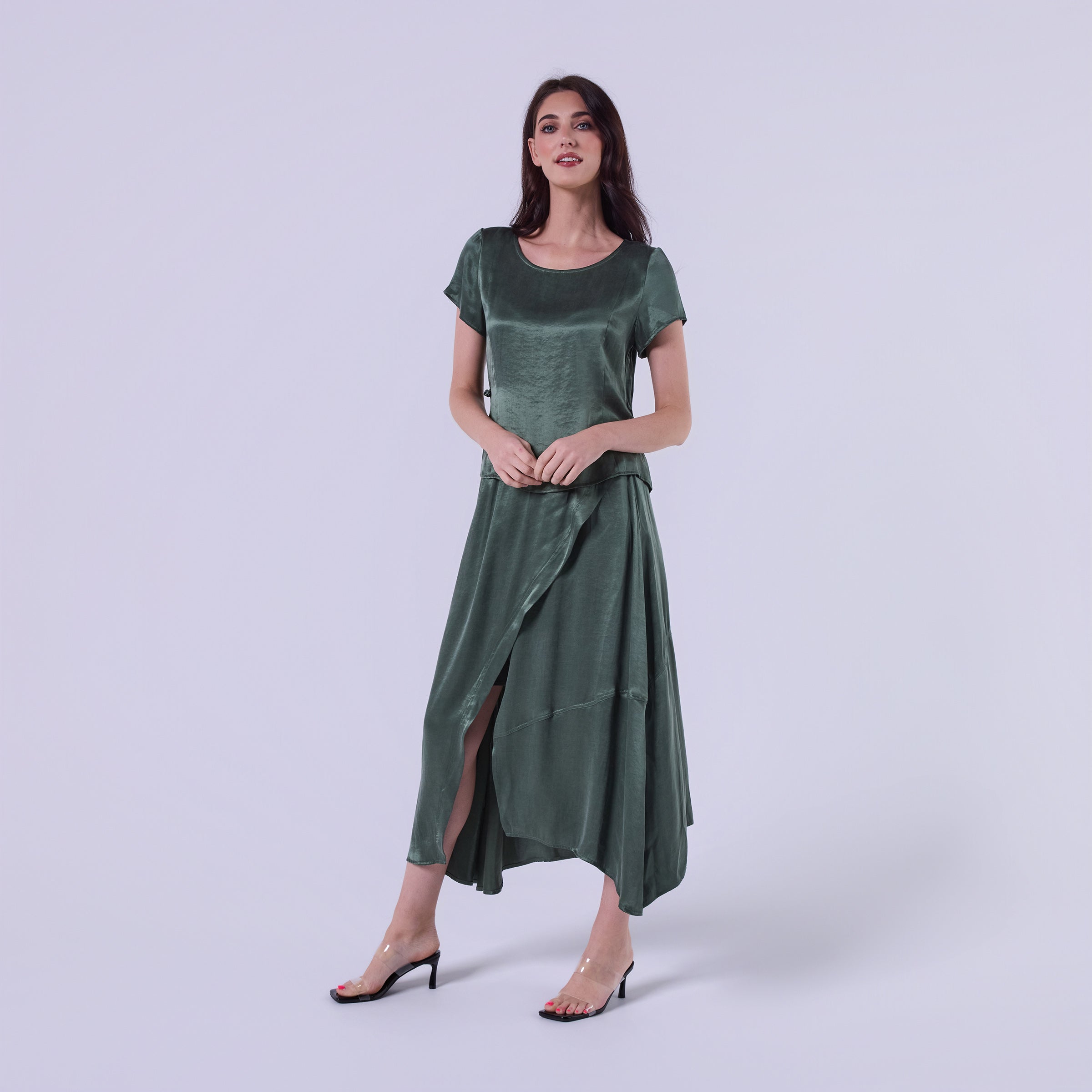 AF00001 TOP & AF00002 SKIRT  CLASSIC SET