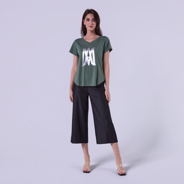 AM24057 V - NECK TEE