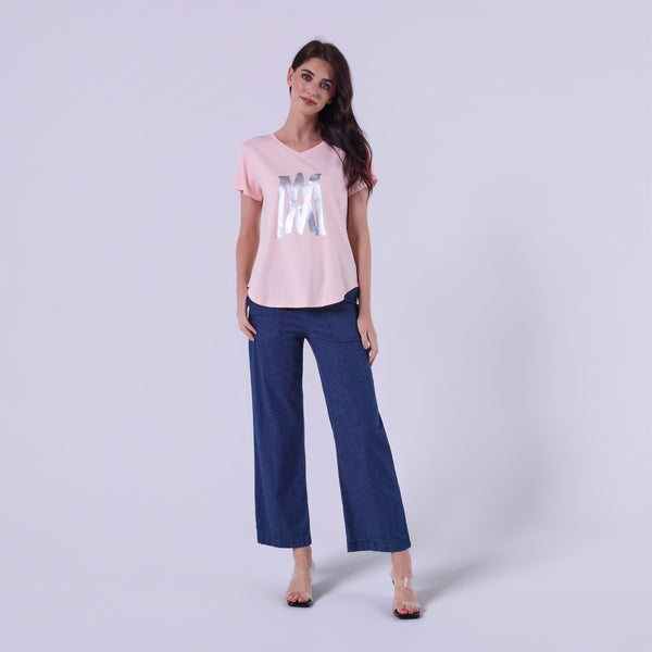 AM24057 V -NECK TEE
