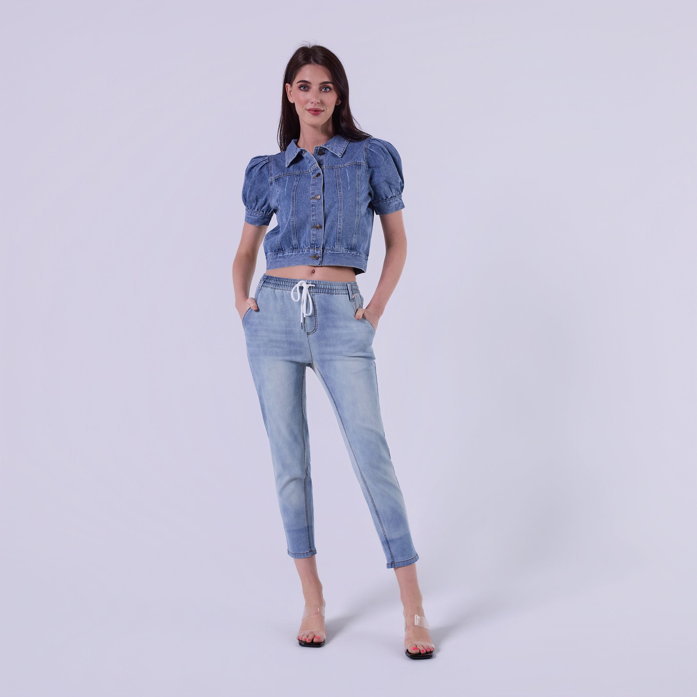 A00003 DENIM TOP