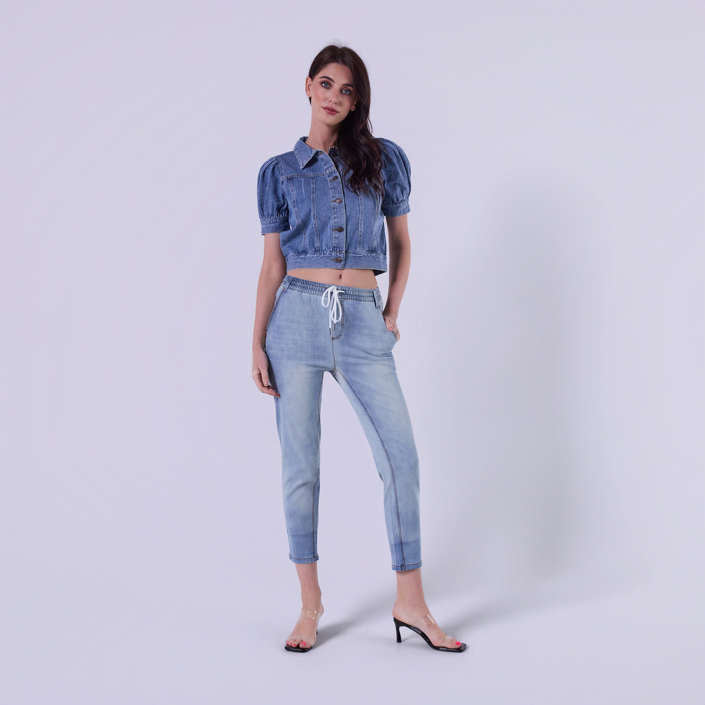 A00003 DENIM TOP