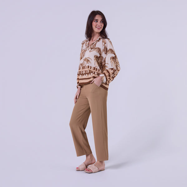 AIY80106 PRINT LOOSE TOP ITALY