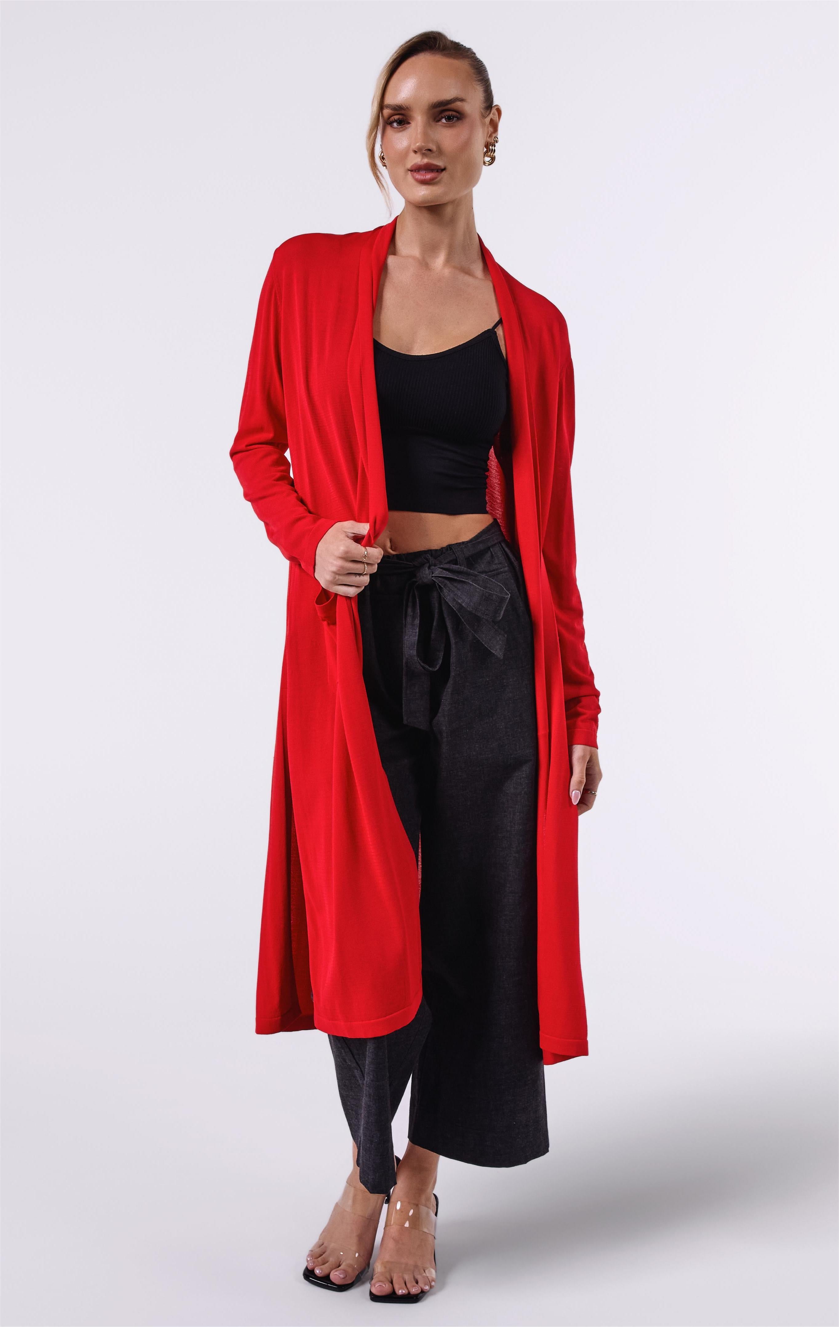 AMY0001 LONG CARDIGAN