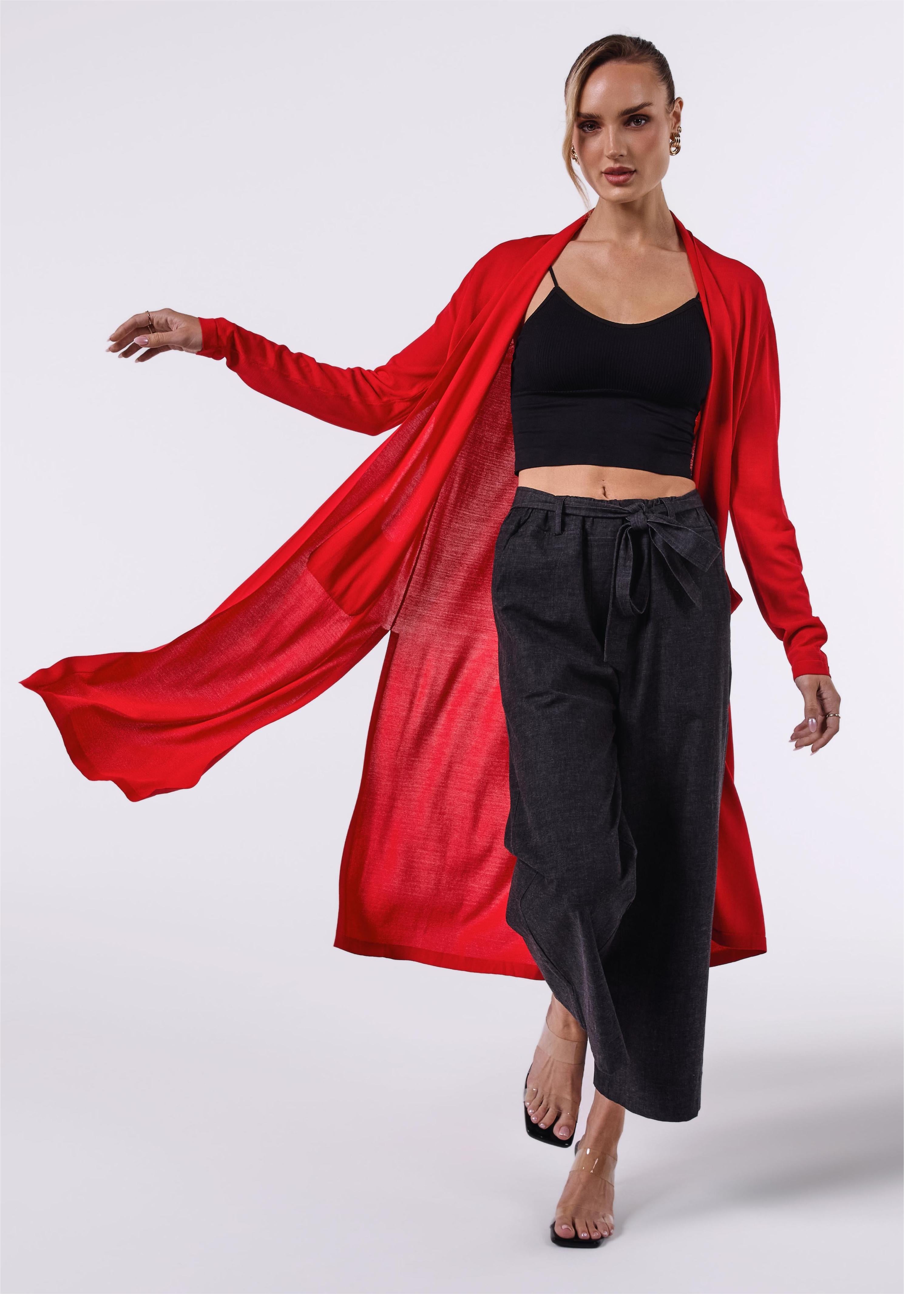 AMY0001 LONG CARDIGAN