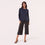 AM022161 NAVY  EMBROIDERY SWEATSHIRT