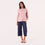 AM022161 PINK EMBROIDERY SWEATSHIRT