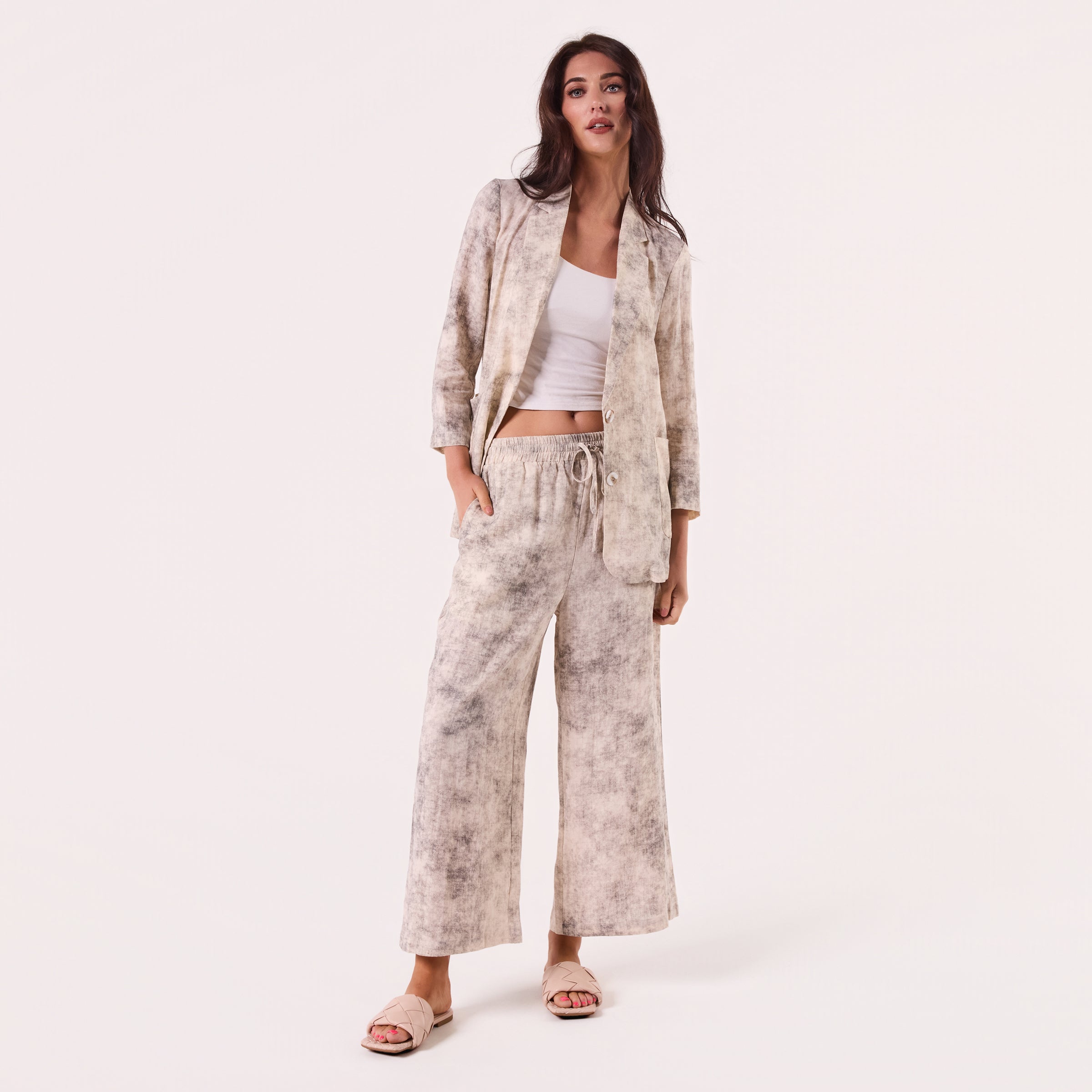 AM0223-2 100%LINEN PANT