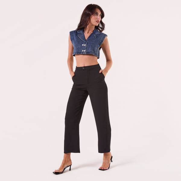 AM023052 STRAIGHT LEG SUIT PANTS