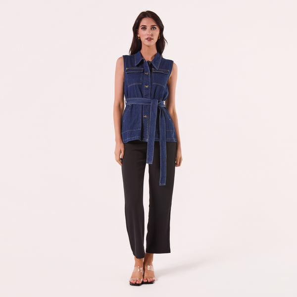 A00004 DENIM VEST JACKET