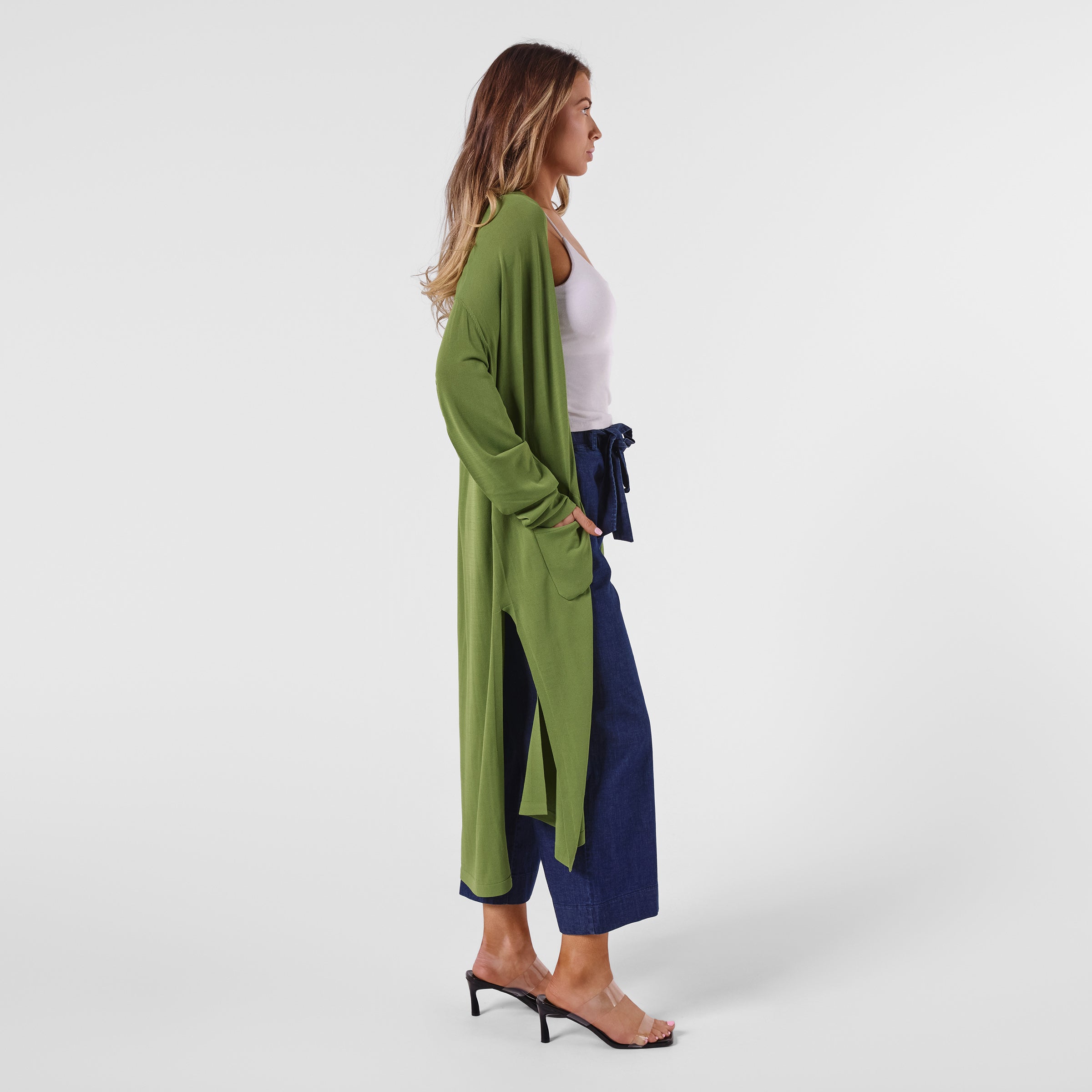 AMY0001 LONG CARDIGAN