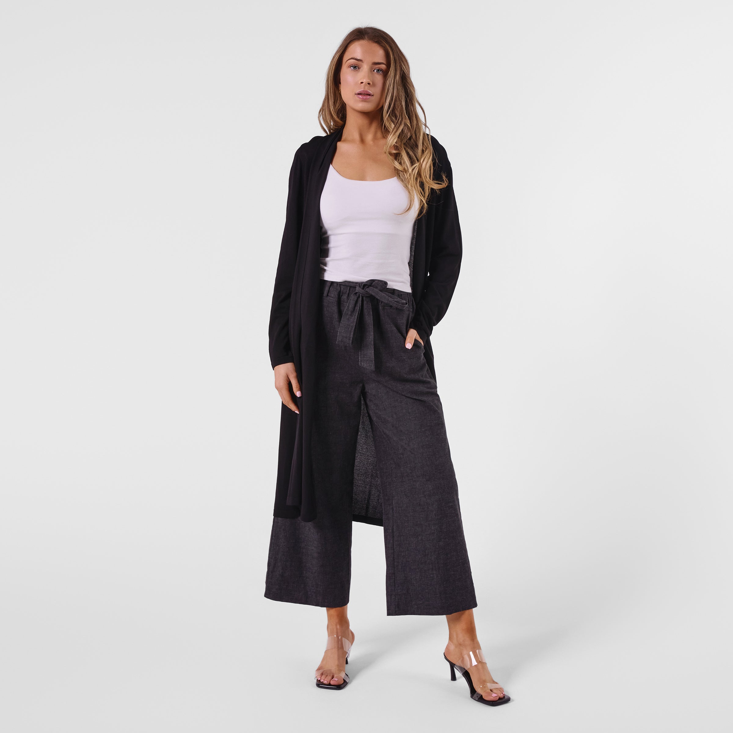 AMY0001 LONG CARDIGAN