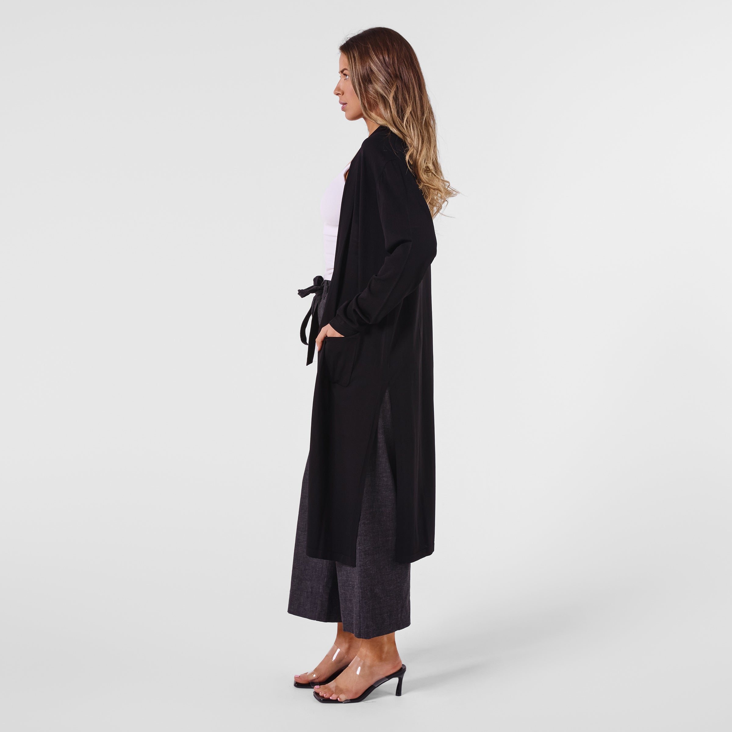 AMY0001 LONG CARDIGAN
