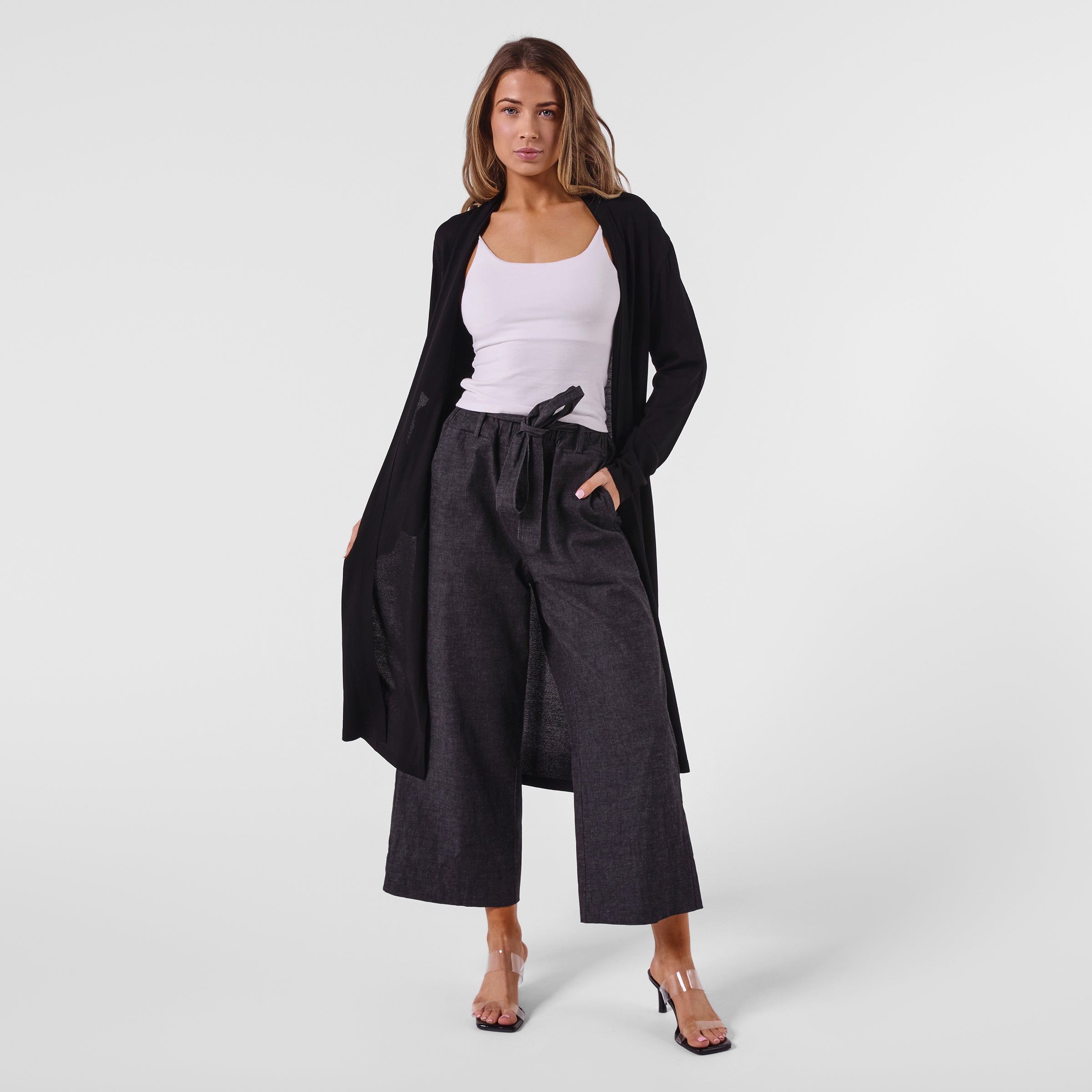 AMY0001 LONG CARDIGAN