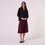 AM26013  JOHNNY COLLAR  BLOUSE  (BLACK)