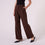 AF00025 MID WIDE LEG PANT (CHOCOLATE)