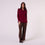 AM26027 PATCH POCKET SHIRT (WINE)