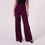 AF00026 HIGH WAISTED PANT (WINE PLUM)