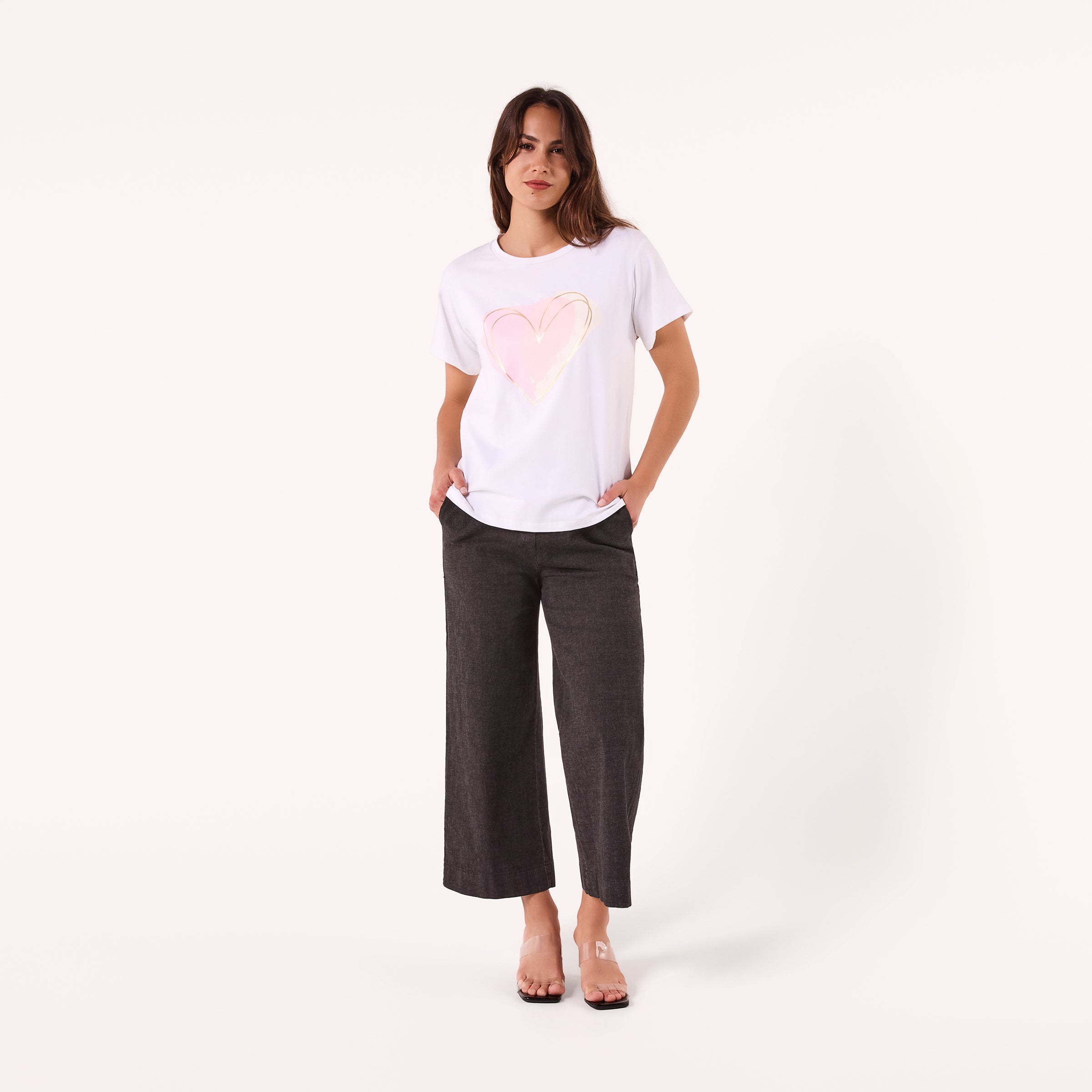 AM23061 FANCY PRINT TEE