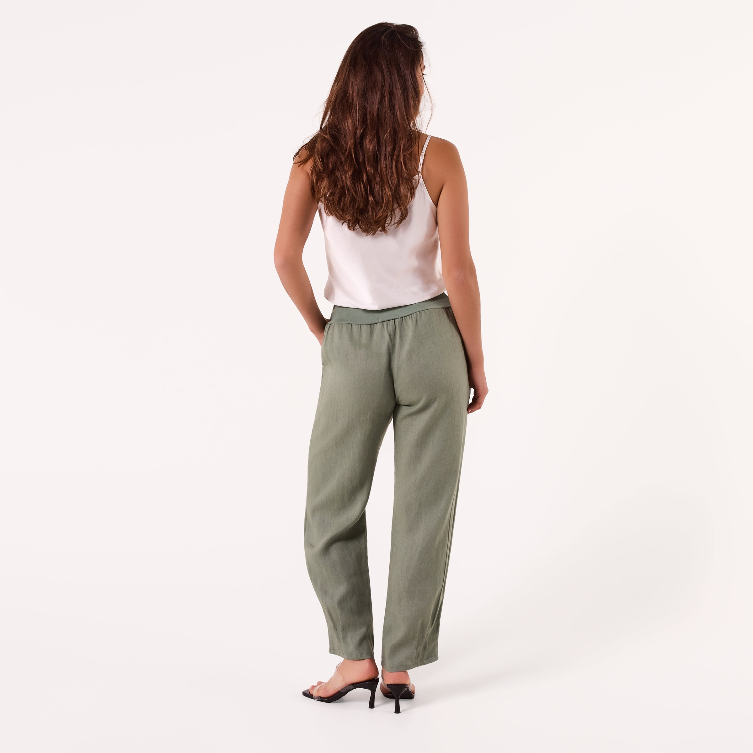 AF00016  100%LINEN PANTS
