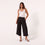 AM02377 100%LINEN CROPPED PANTS