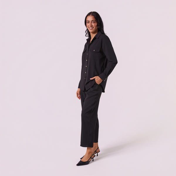 AM023055 STRAIGHT FIT SHIRT