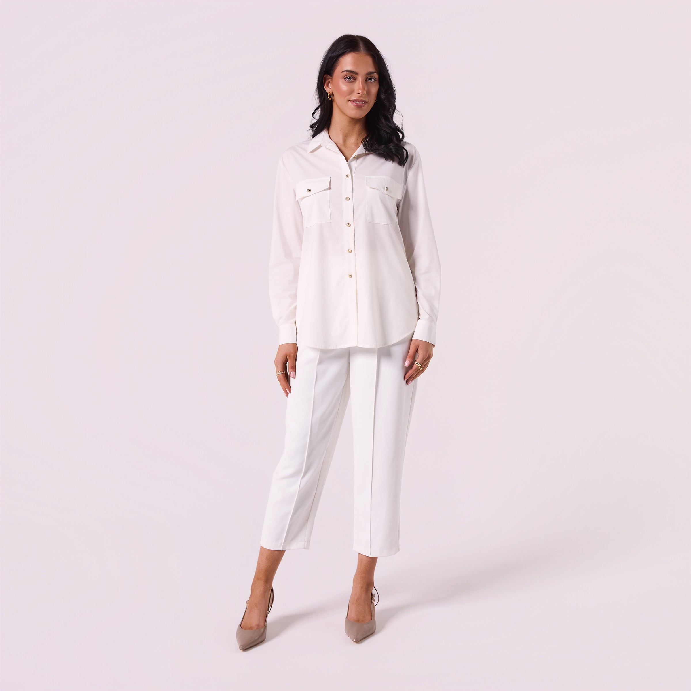 AM023055 STRAIGHT FIT SHIRT