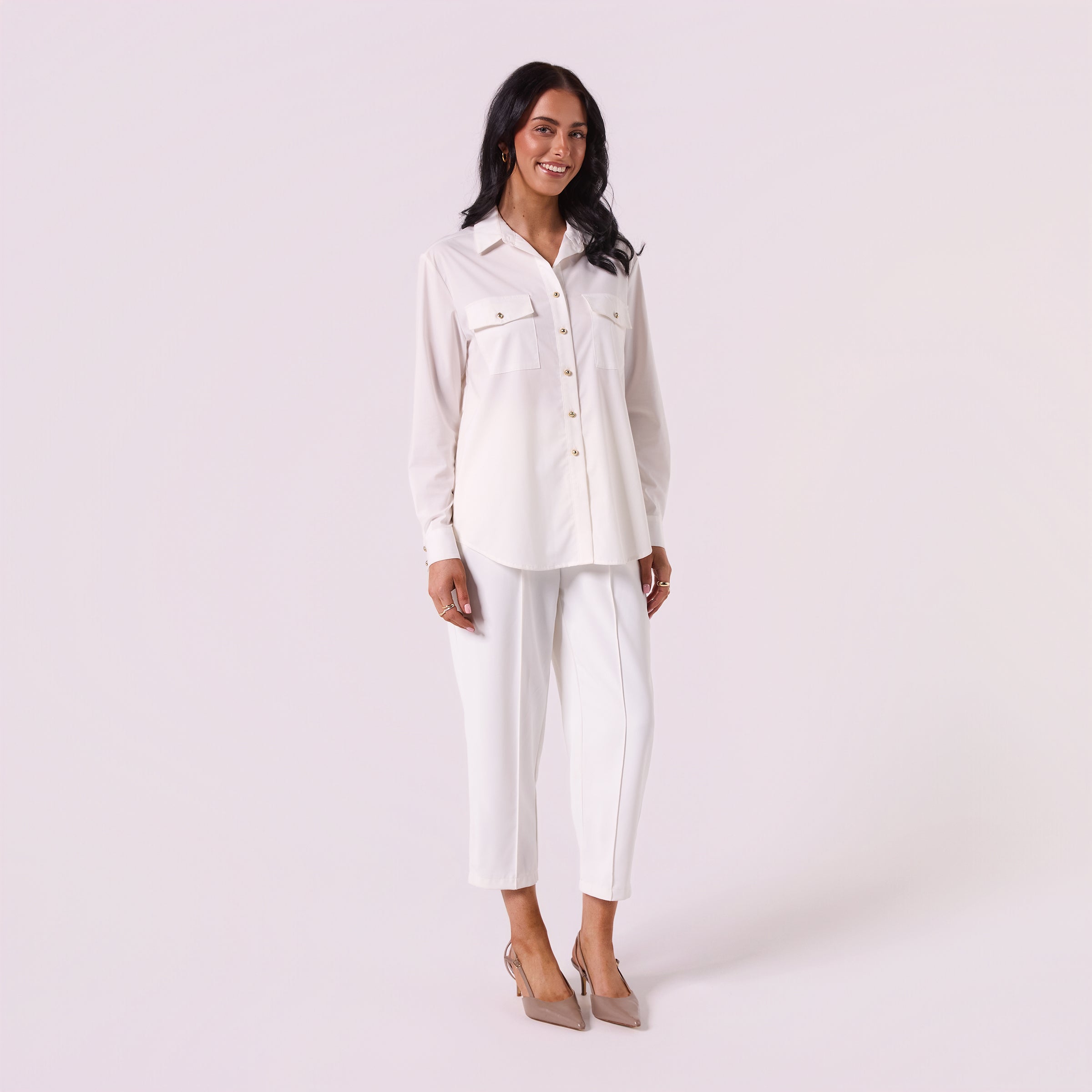 AM023055 STRAIGHT FIT SHIRT
