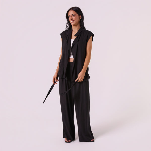 AIY80101 VEST JACKET OF ITALY