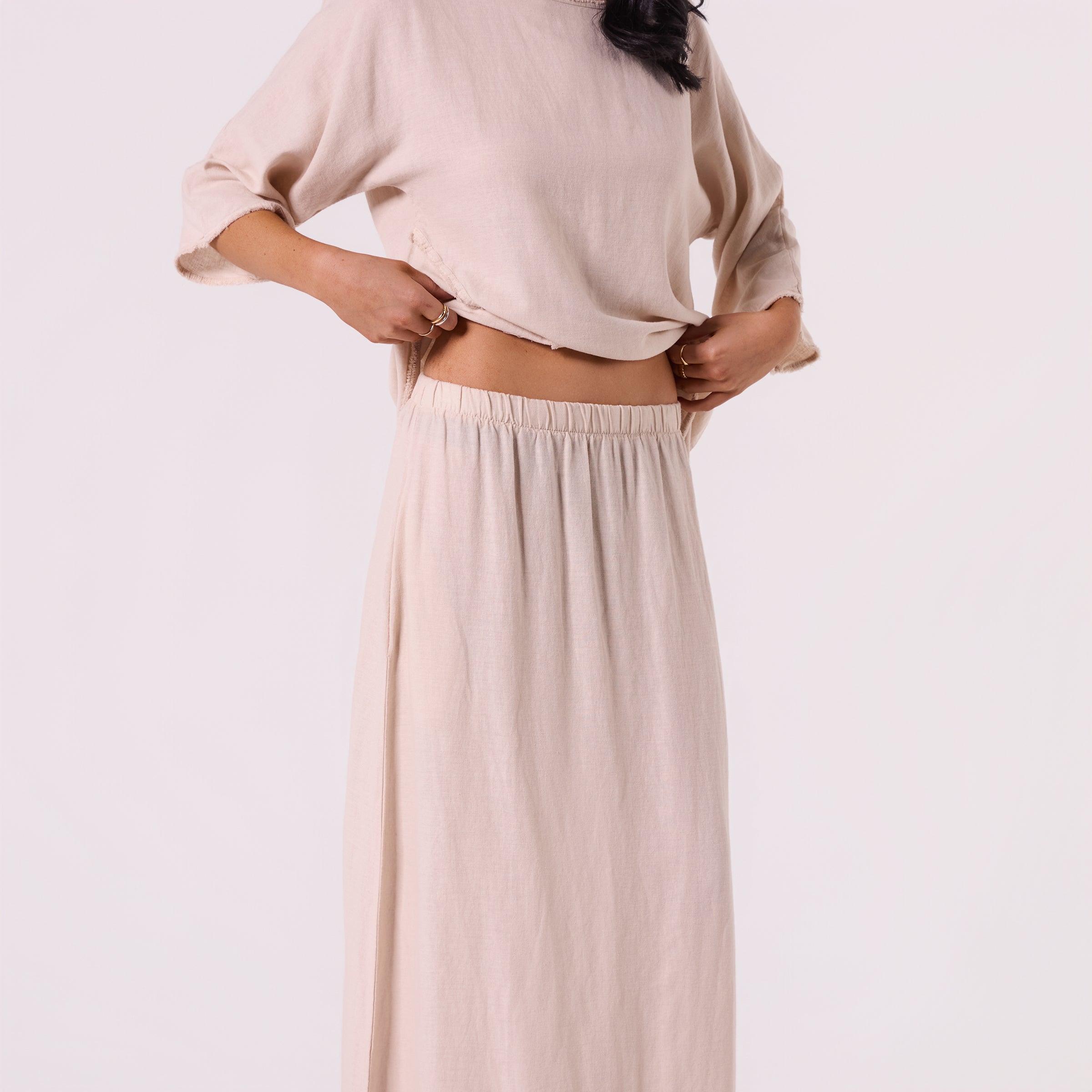 AIY80219 TOP - AIY60027 SKIRT ( SET) PRODUCT OF ITALY