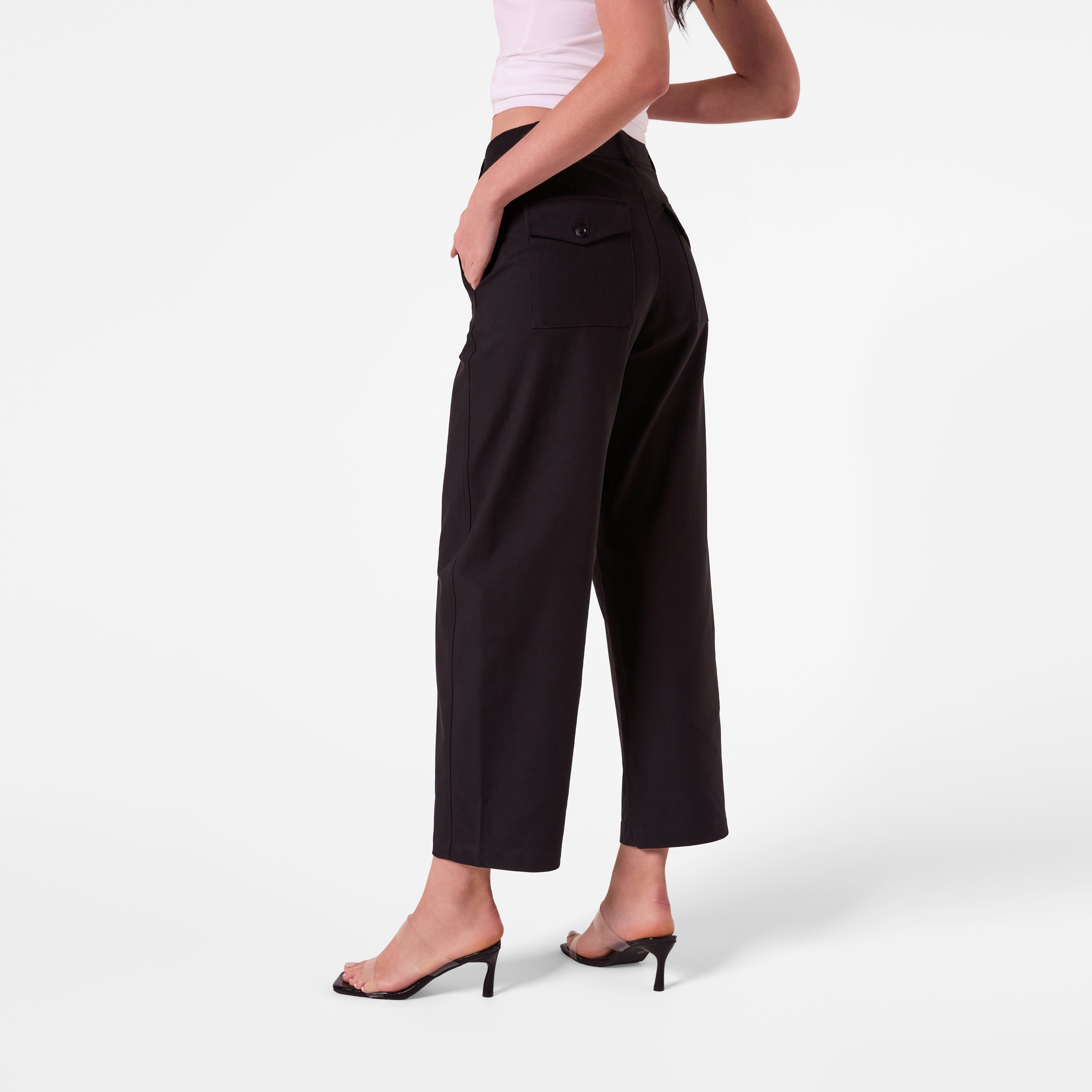 AF00022 PANTS - (BLACK)