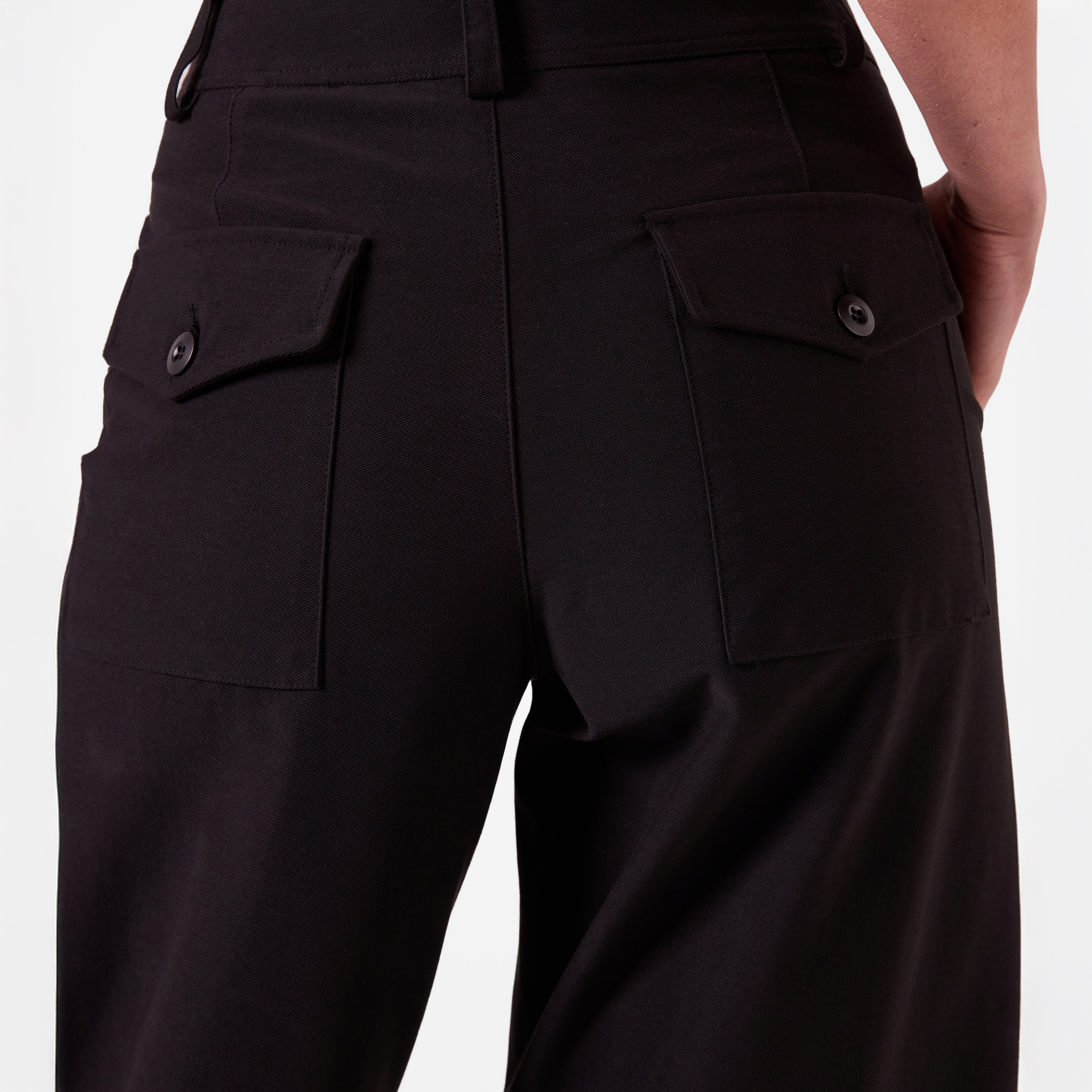 AF00022 PANTS - (BLACK)