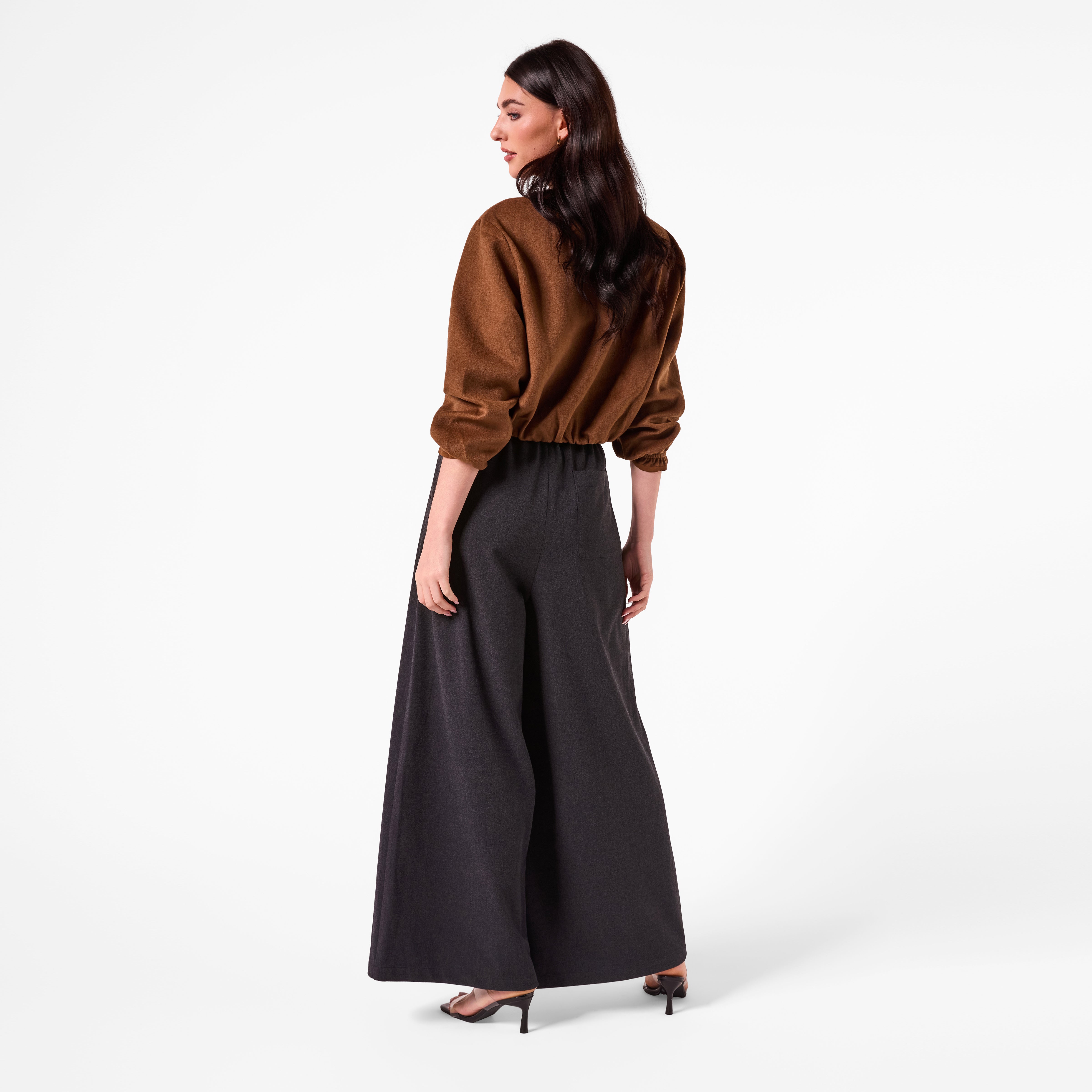 AM26038 WOOL FELT BOMBER JACKET  (TAN)