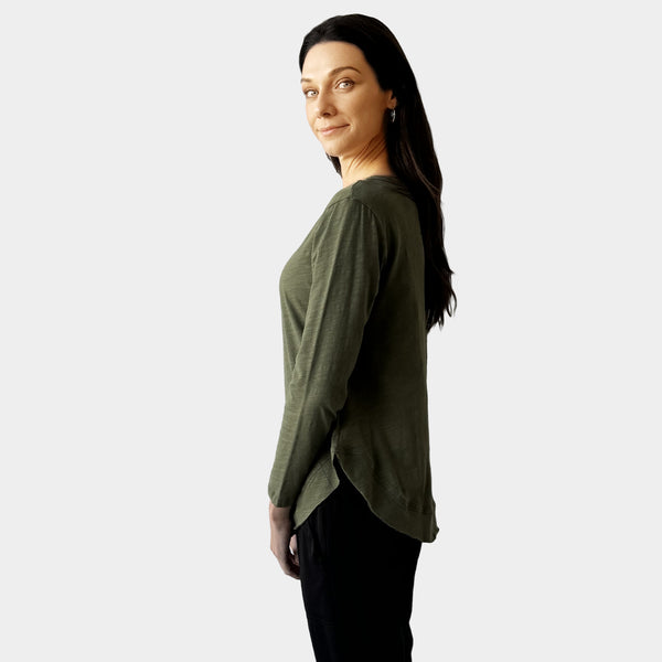 AM022117 RELAX ROUND NECK TOP (SALE)