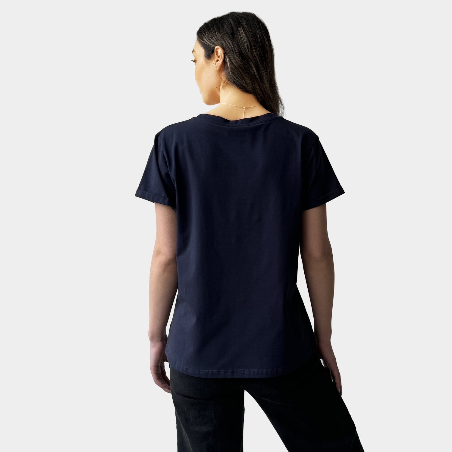 AM022199 NINE HEART PRINT TEE