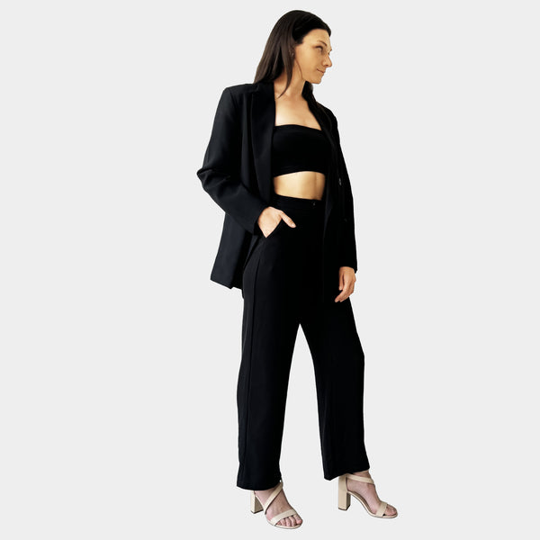 AM023052 STRAIGHT LEG SUIT PANTS