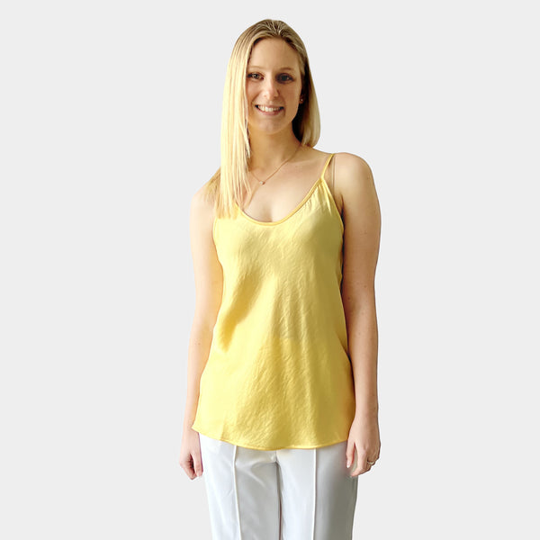 AM023065 POLY SILK & RAYON CAMISOLE