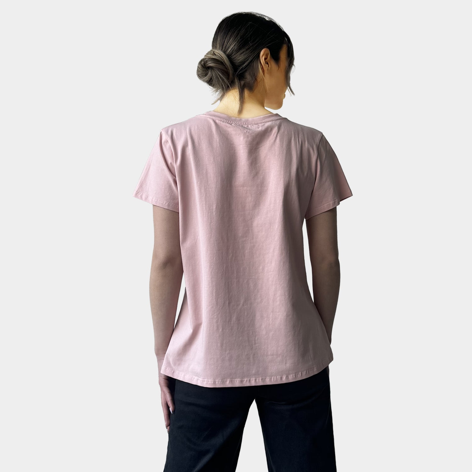 AM023075 SQUARE PRINT & LETTERS TEE